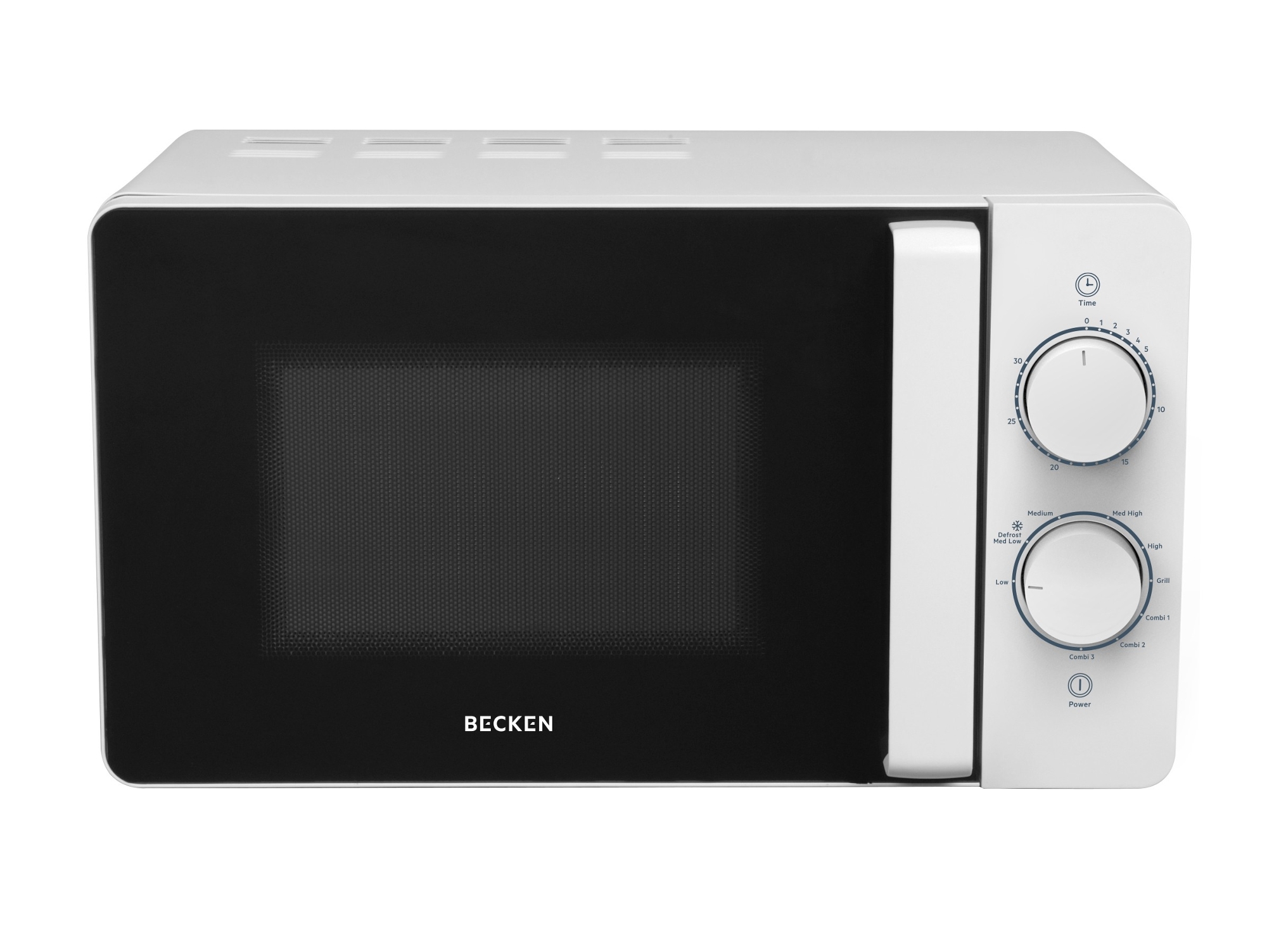 Microondas BECKEN BMW2328 (20 L - Con grill - Blanco)