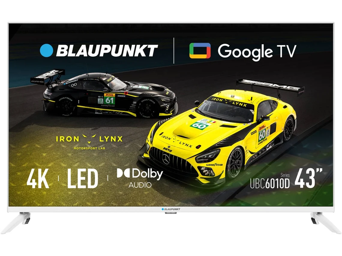 Smart TV BLAUPUNKT 43UBG6010S (Blanco - G - 43" - 4K Ultra HD)