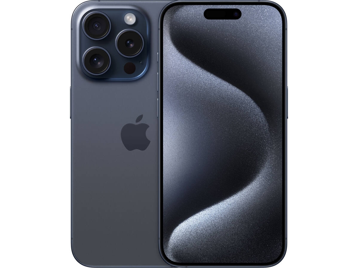 iPhone 15 Pro APPLE (6.1'' - 128 GB - Azul Titanium)