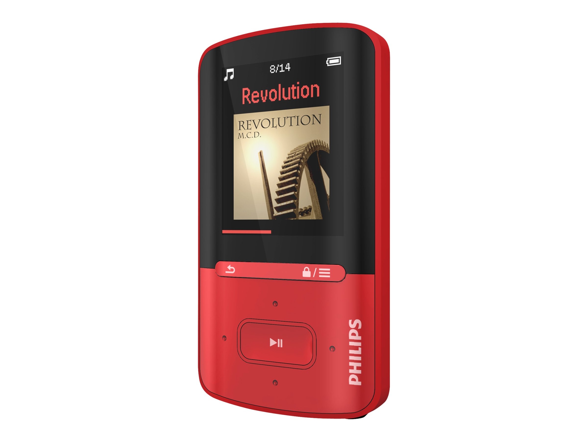 Lector MP4 PHILIPS GoGear Vibe 4GB Rojo