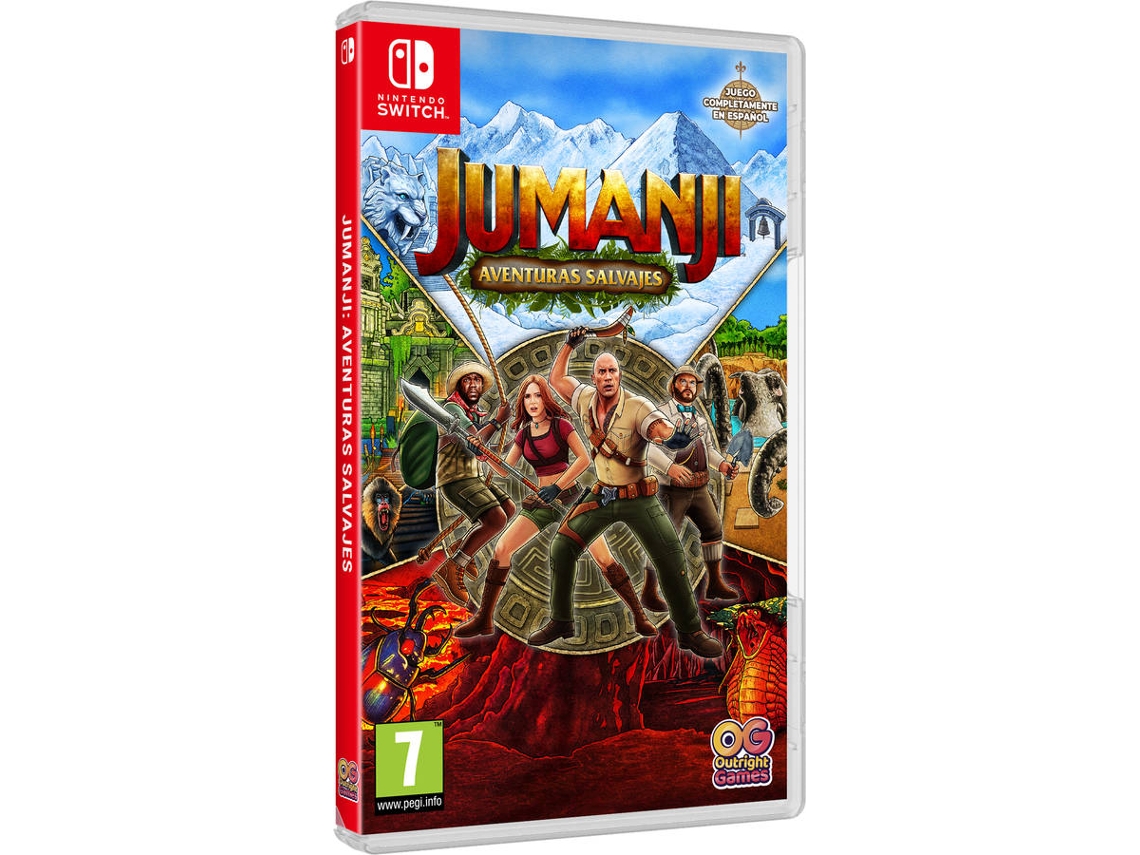 Juego Nintendo Switch Jumanji Wild Adventures