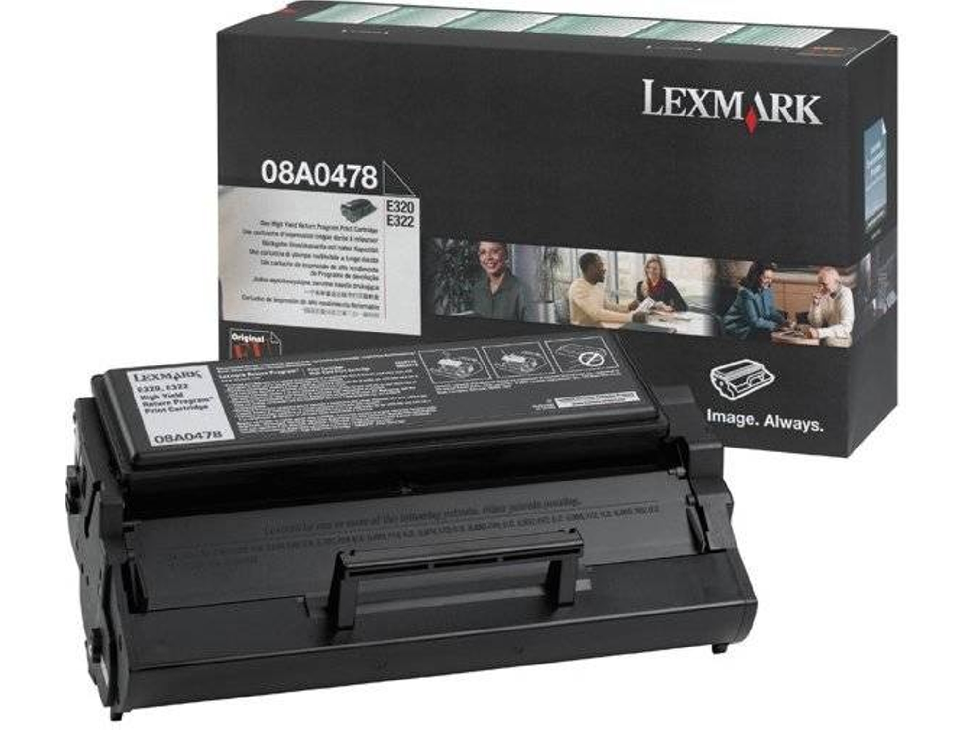 Cartucho de tóner LEXMARK 08A0478