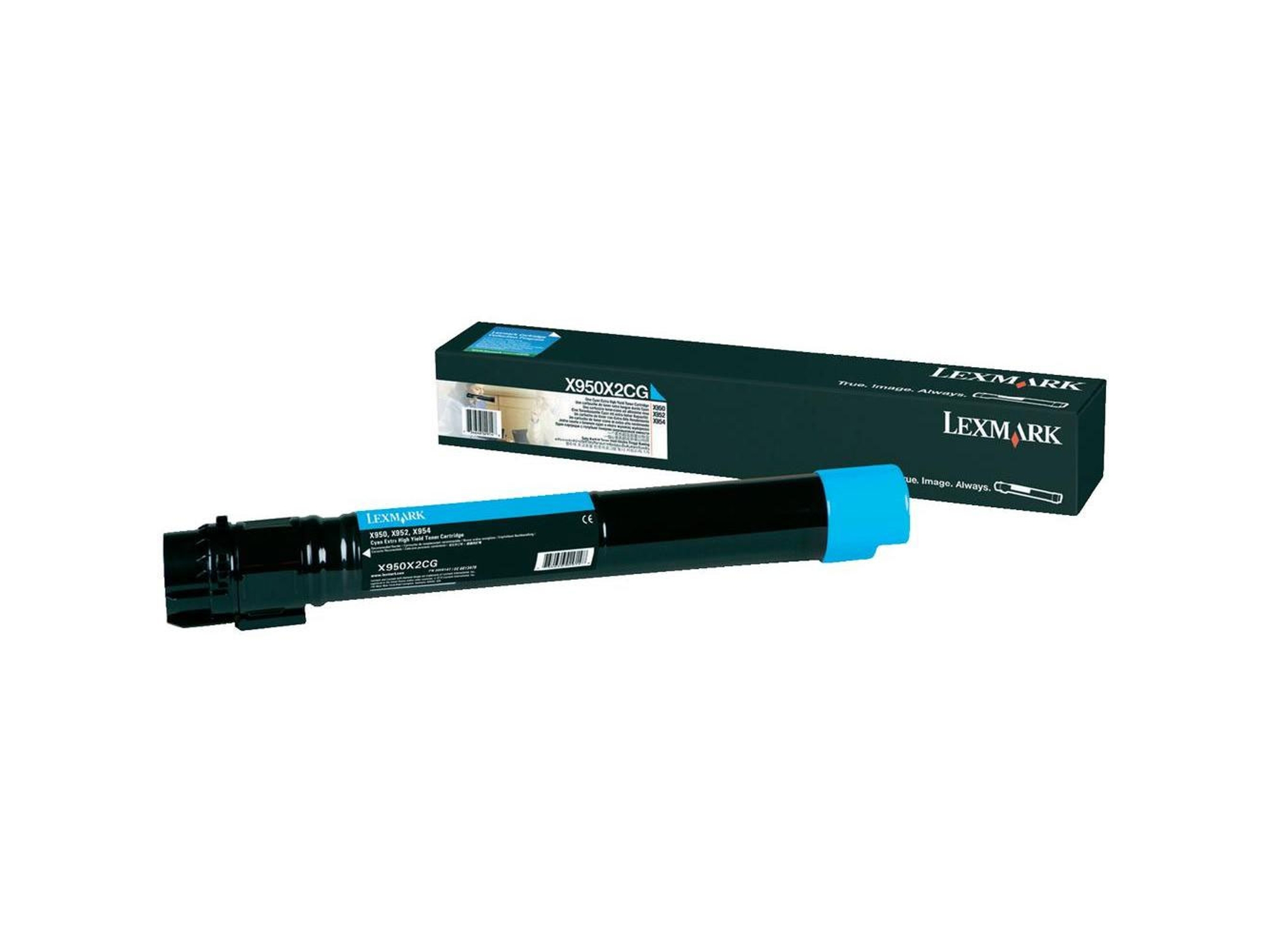 Tóner LEXMARK X950X2CG Cian
