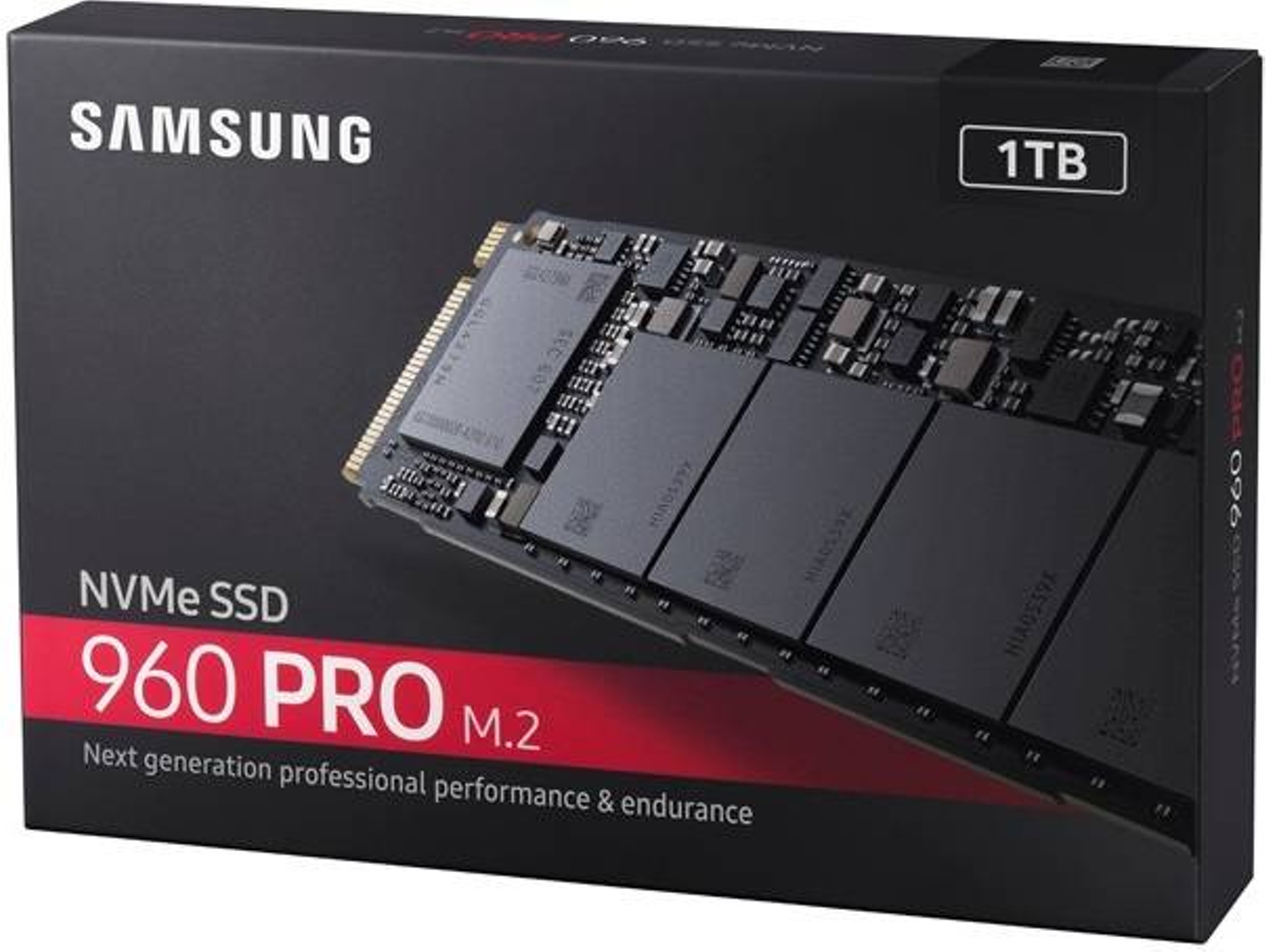 Disco SSD Interno SAMSUNG 960 Pro (1 TB - M.2 PCI-Express - 3500 MB/s)