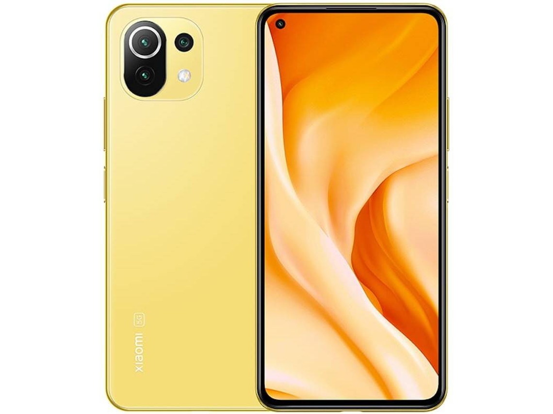 Smartphone XIAOMI 11 Lite 5G (6.55'' - 8 GB - 128 GB - Amarillo)
