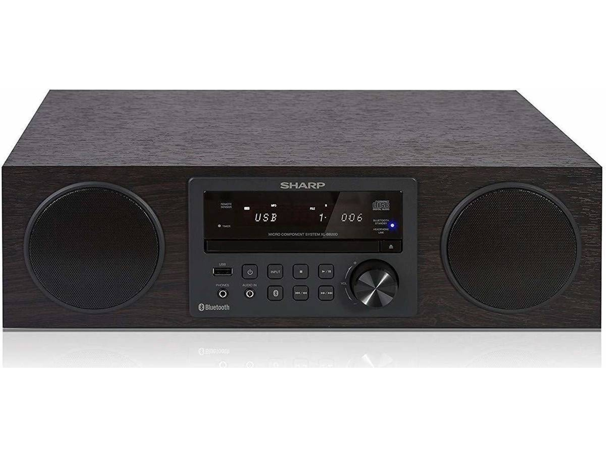 Sistema Audio SHARP XL-BB20D Marrón