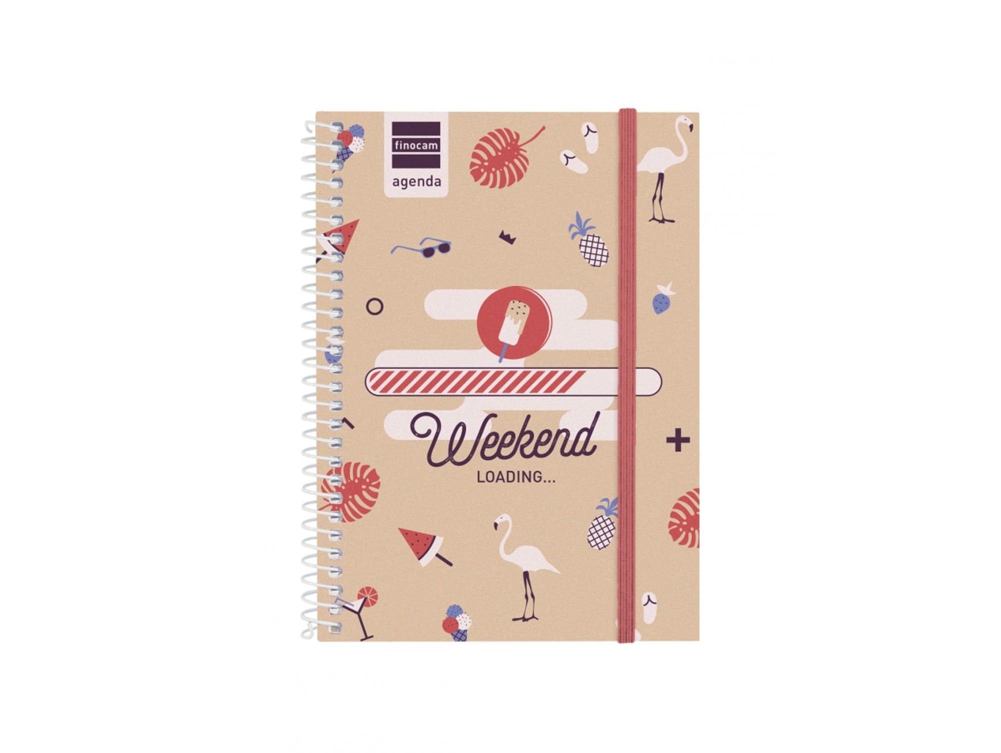 Agenda FINOCAM Weekend 2018/2019 (16.4 x 13 x 1.1 cm - Vista: Semanal)