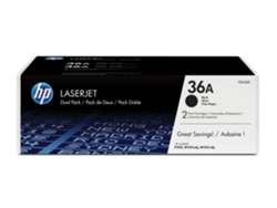 Pack de ahorro de 2 cartuchos de tóner original LaserJet HP 36A negro para M1120mfp, M15ssmfp y P1505