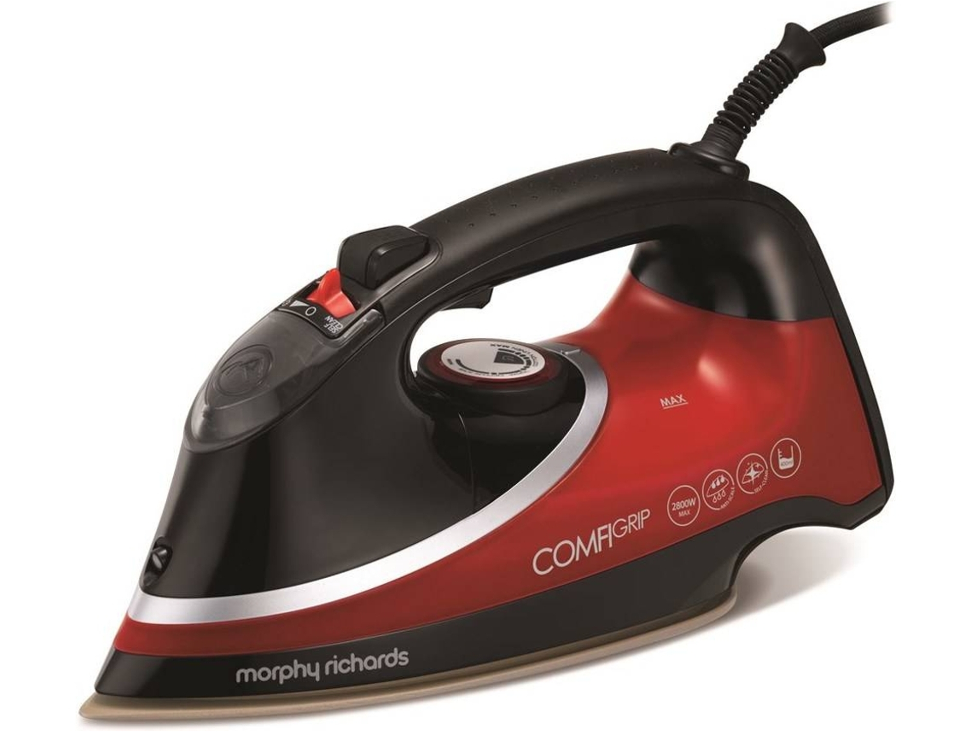 Plancha de Vapor MORPHY RICHARDS 303118 (Chorro Vapor: 190 g/min - Suela: Cerámica)