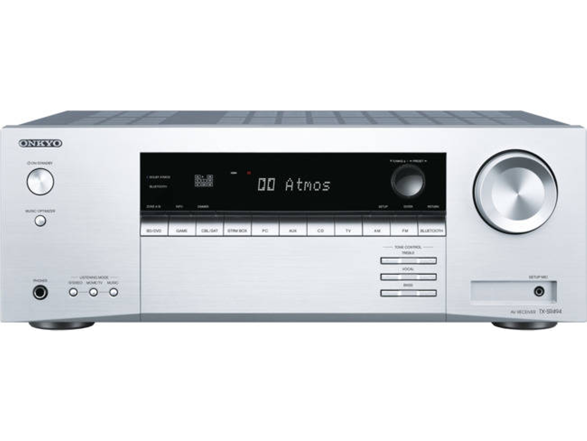 Amplificador ONKYO TX-SR494-S (Plata - 7.2 canales)
