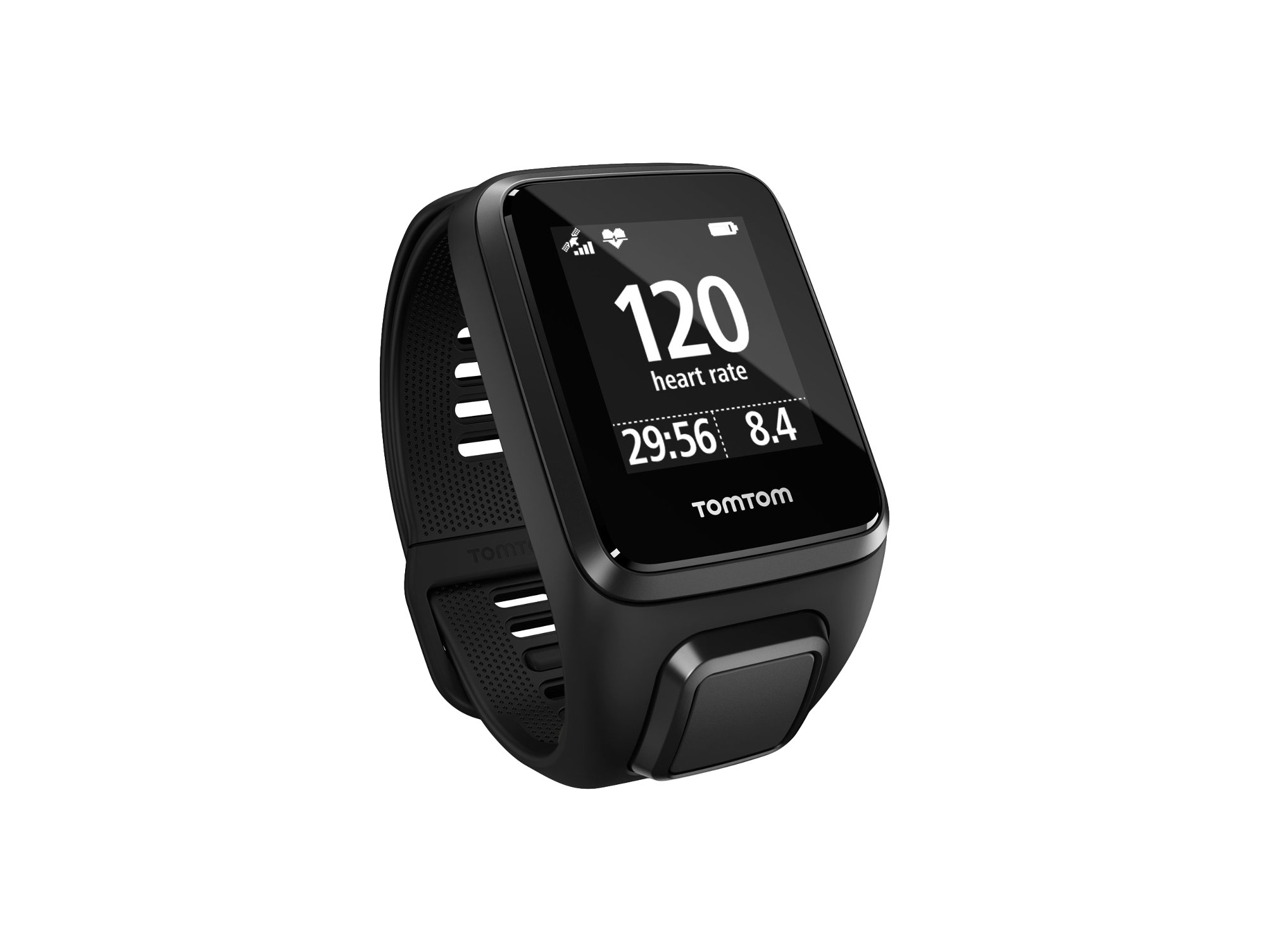 Reloj deportivo TOMTOM Spark3 Cardio Bluetooth 6 h de autonomia Negro Worten Canarias