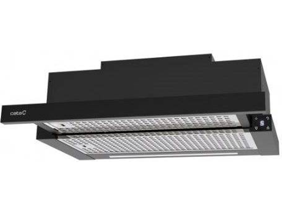 Campana CATA TFH 6630 BK NEW (410 m3/h - 59.8 cm - Negro)