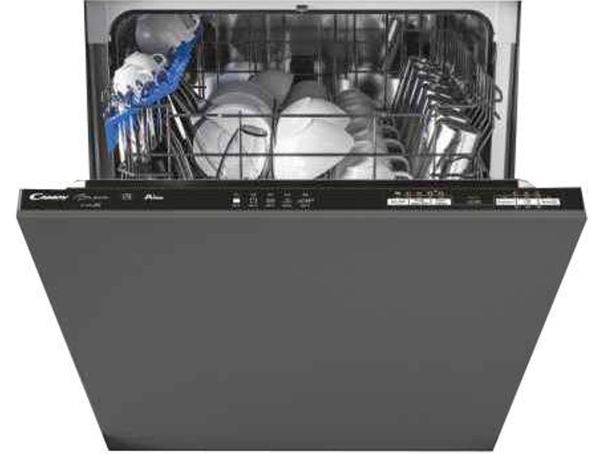Lavavajillas Integrable CANDY CDIN 1L380PB (13 Cubiertos - 59.8 cm - Negro)