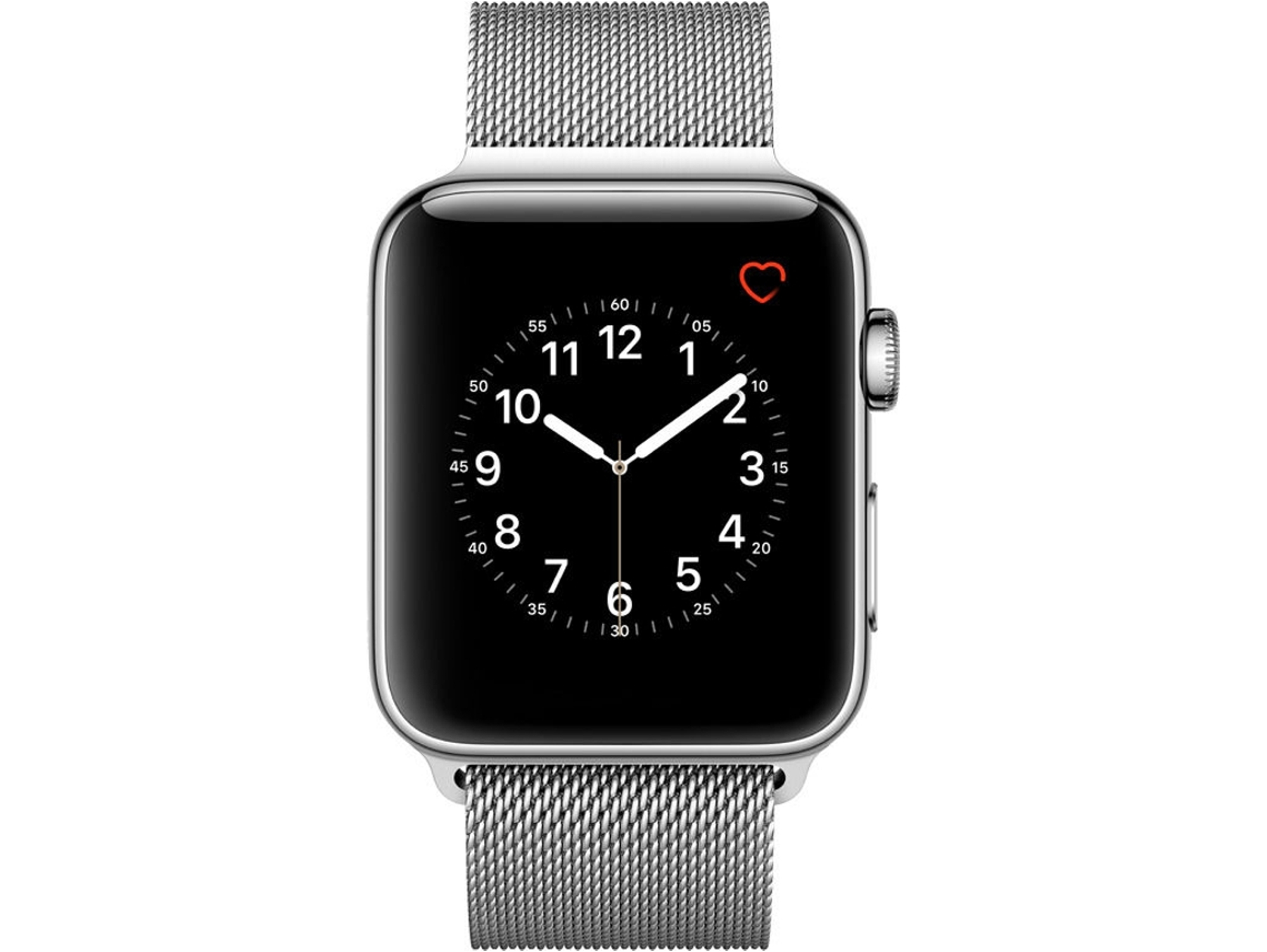 APPLE Watch Series 2 42 mm milanese acero, plateado