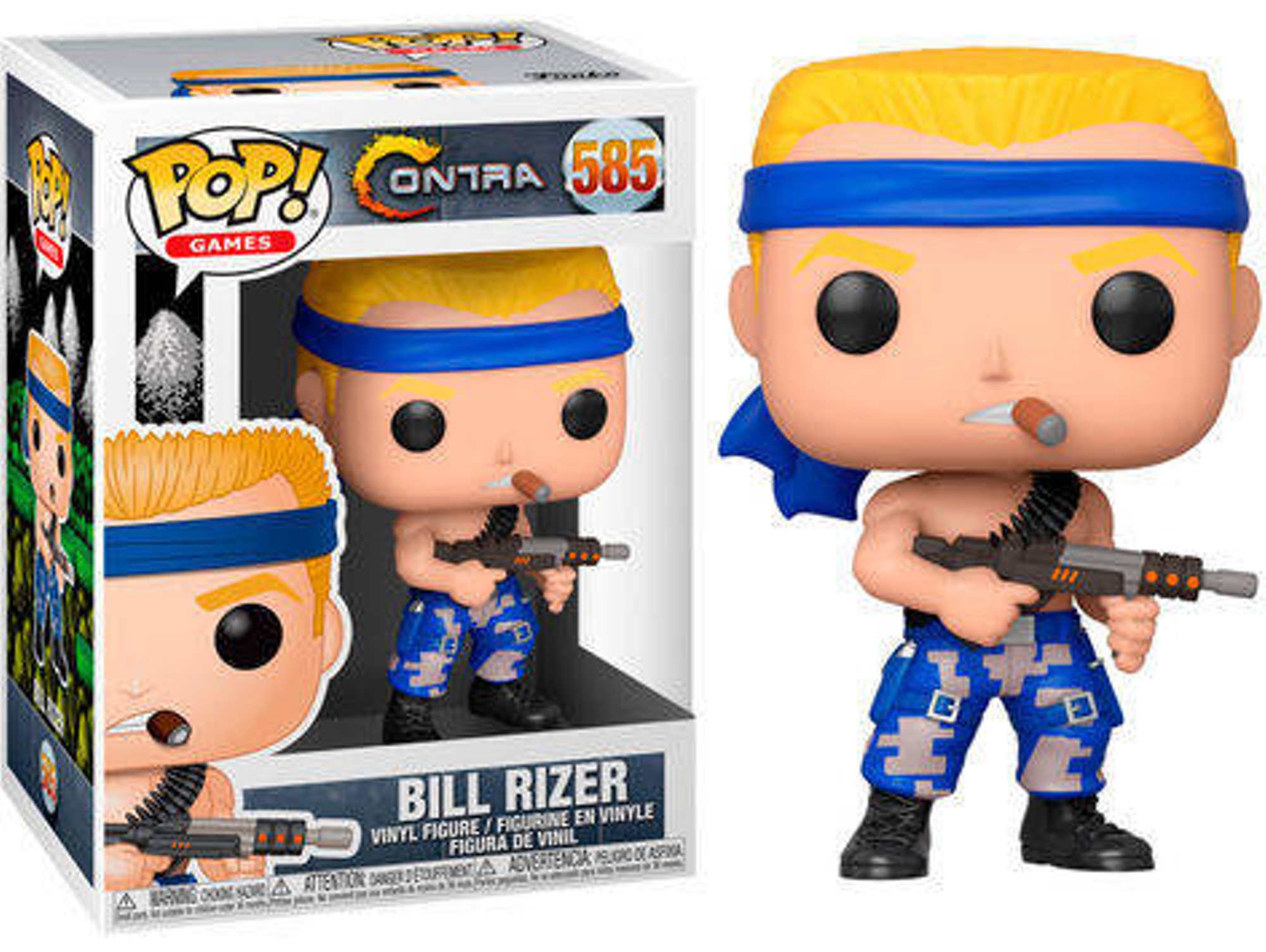 Figura FUNKO Pop Games: Contra- Bill