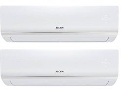 Aire Acondicionado BECKEN BAC3403 (24+24 m² - 4474 Frig/h - Blanco)