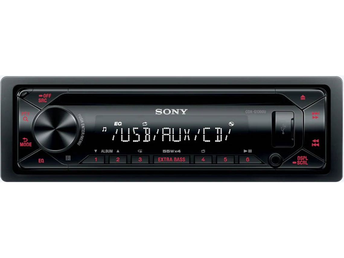 Autorradio SONY CDXG1300U ( Negro)