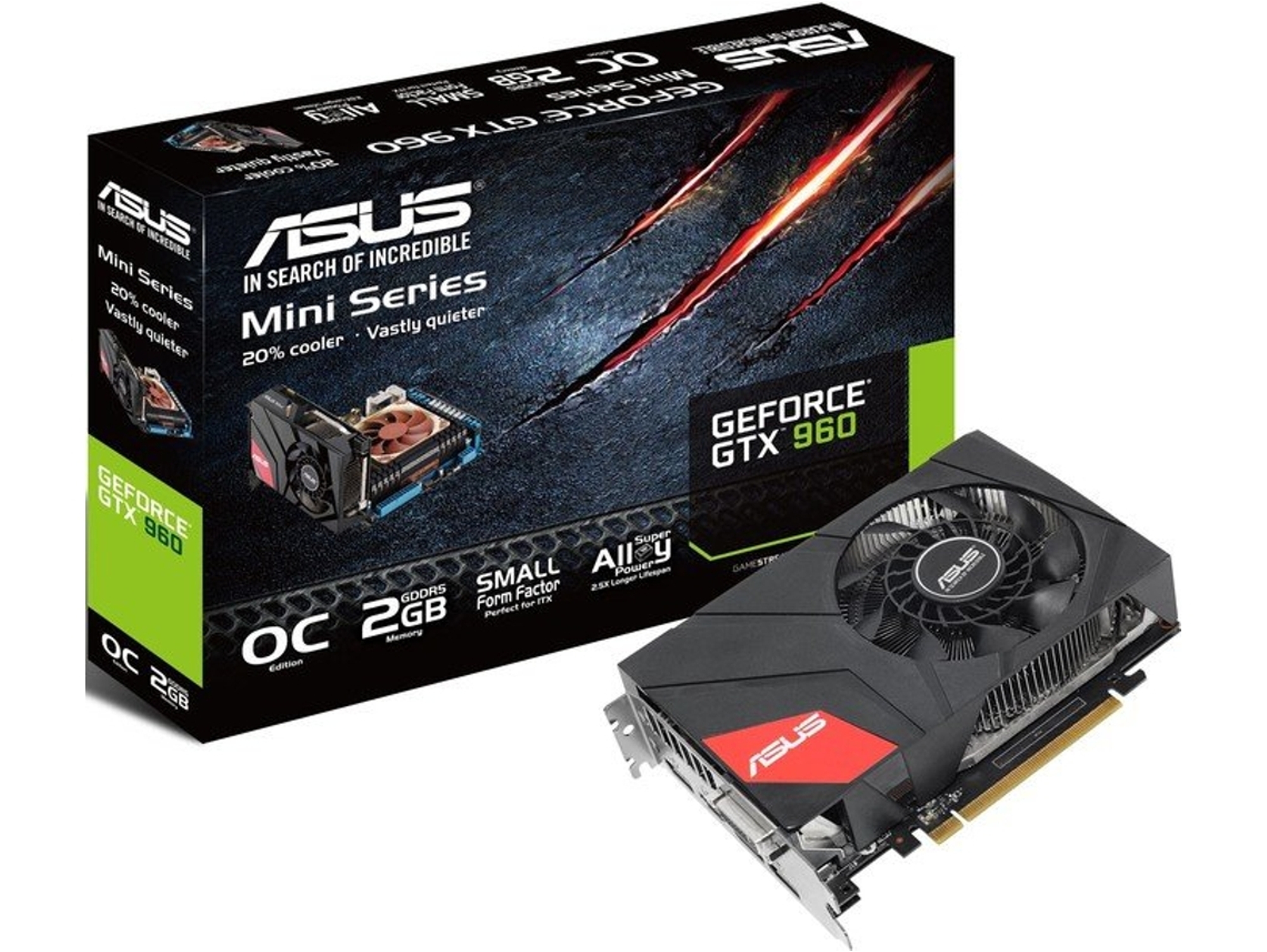 Tarjeta Gráfica  ASUS GTX960-M OC-2GB DDR5