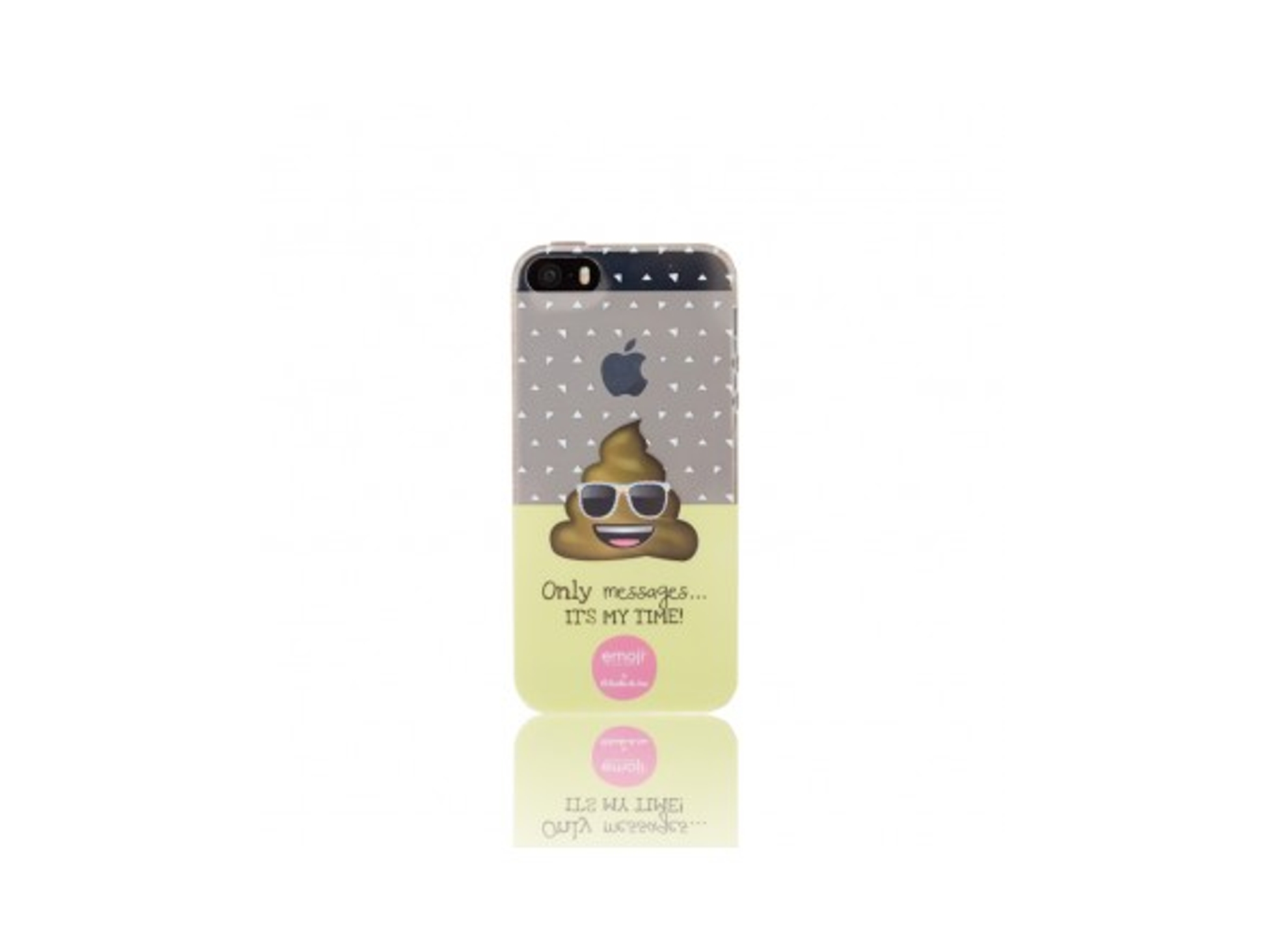 Carcasa iPhone SE, 5, 5s EMOJI EL JARDIN TPU Verde