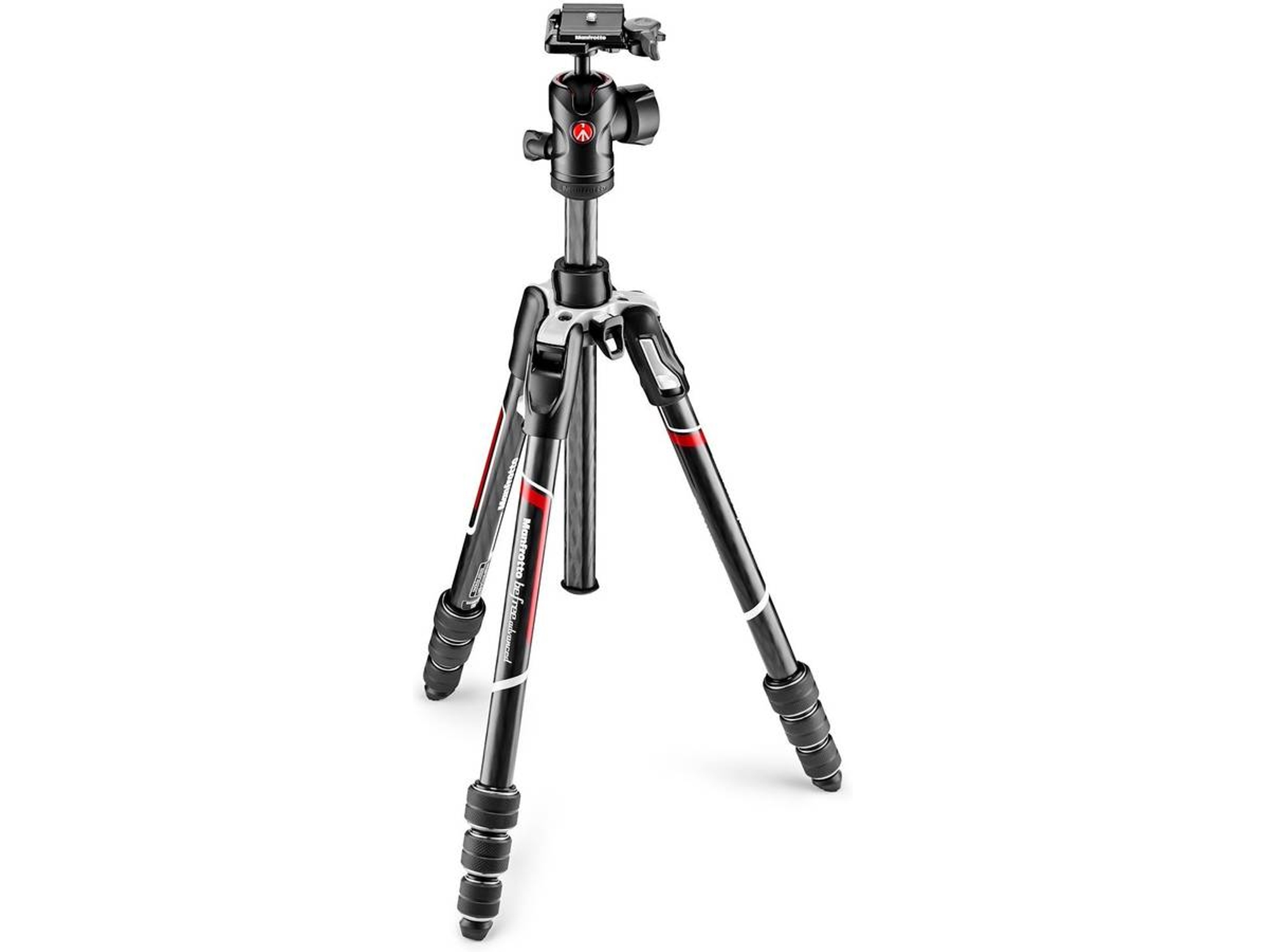 Kit trípode de viaje MANFROTTO Befree Advanced carbono c/ bloqueo Twist lock y rótula de bola