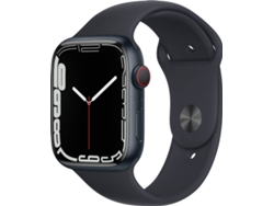 APPLE Watch Series 7 GPS+Cellular 45 mm Medianoche con Correa Deportiva Medianoche
