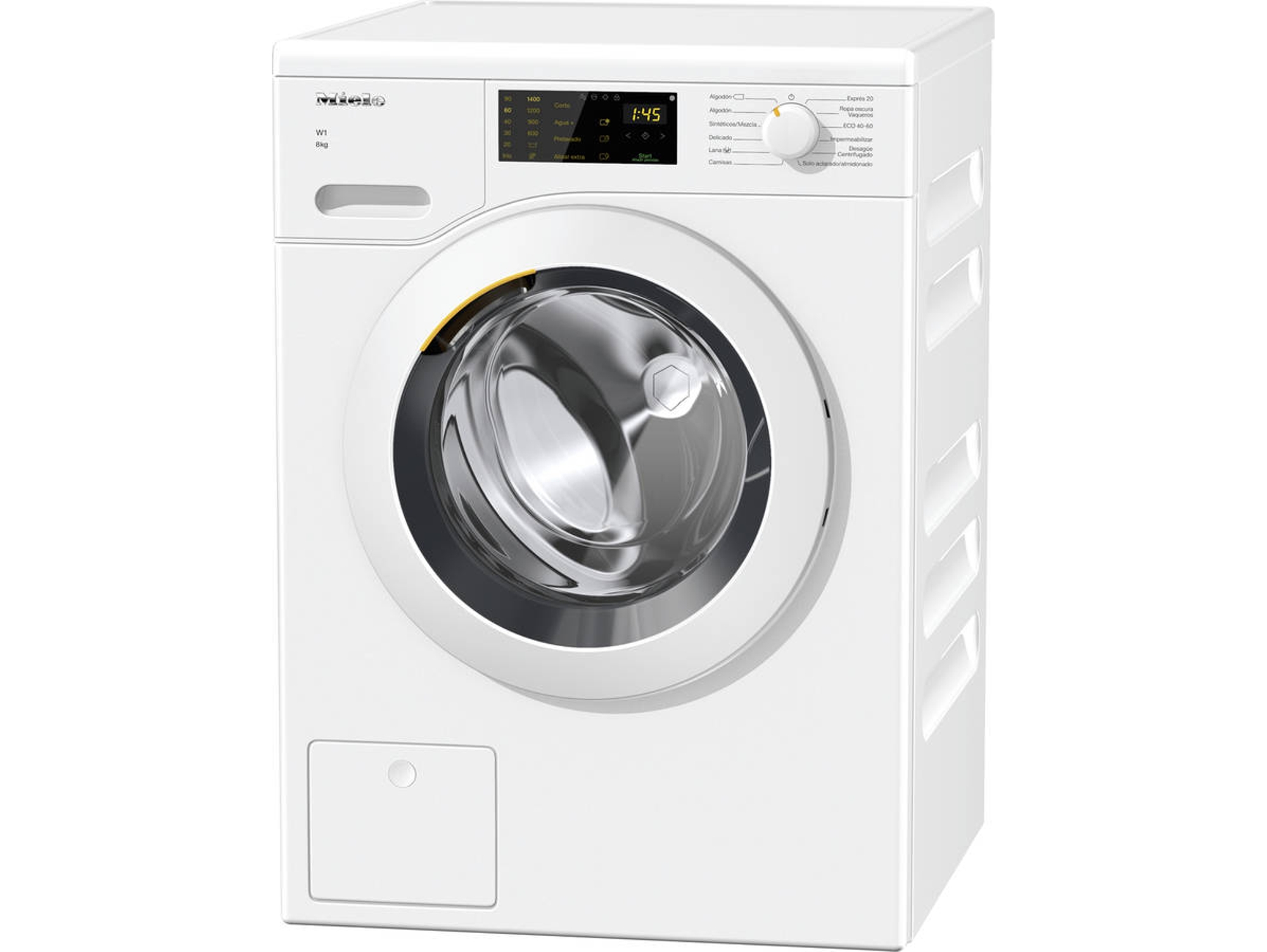 Lavadora MIELE WCD 120 WCS (8 kg - 1400 rpm - Blanco)