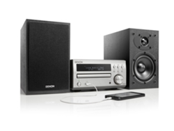 Minicadena DENON DM40 Plata / Negro