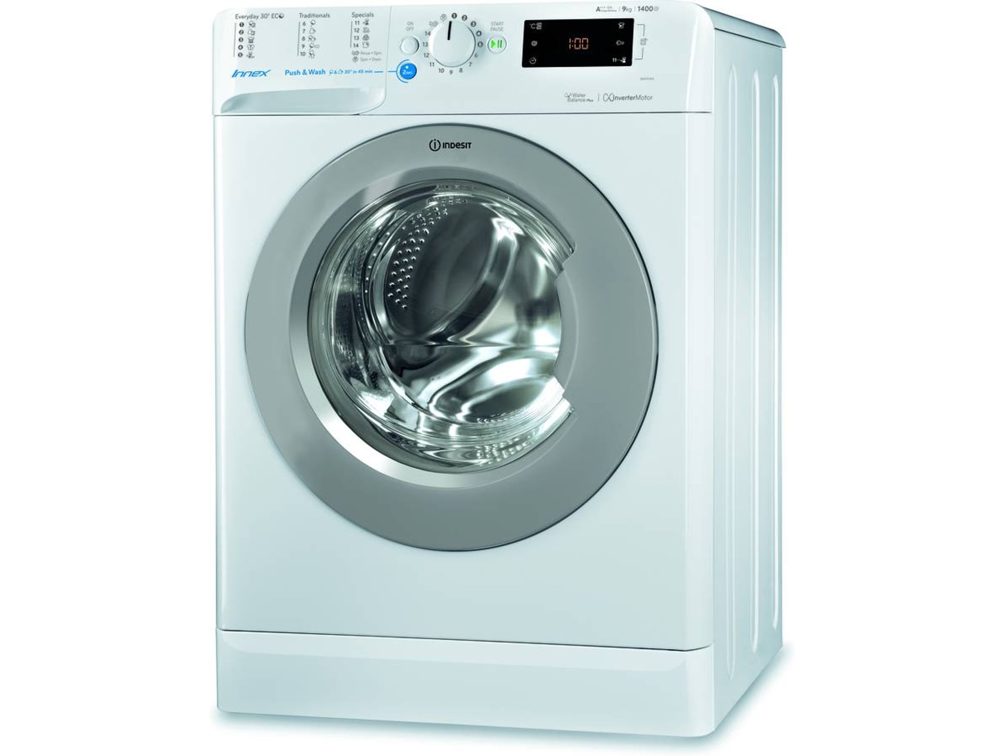 Lavadora Reacondicionada INDESIT BWE 91484X WSSS EU (Grado A - 9 kg - 1400 rpm - Blanco)