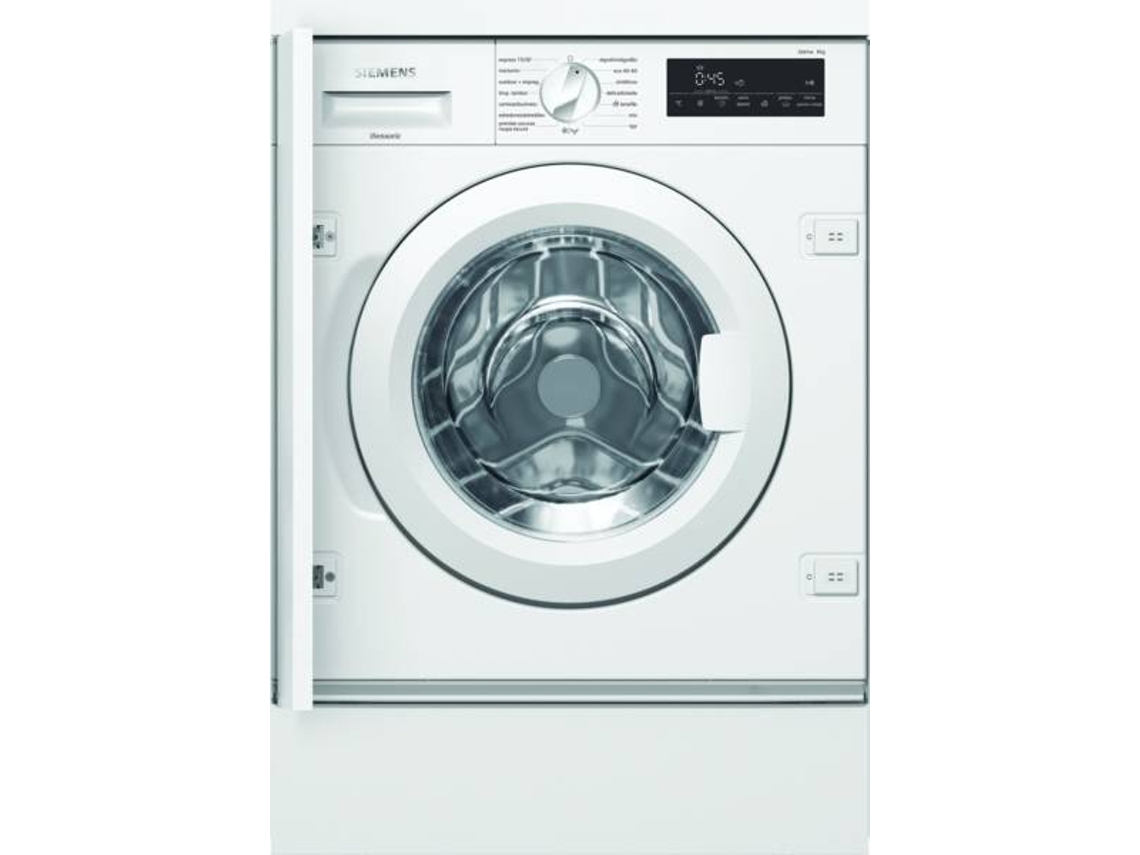 Lavadora Integrable SIEMENS WI14W541ES (8 kg - 1400 rpm - Blanco)