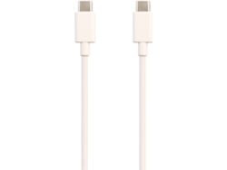 Cable GOODIS (USB-C - USB-C - 1m - 100W - Blanco)