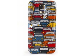 Carcasa Samsung Galaxy S5, S5 Neo CALLATE LA BOCA Atasco Multicolor
