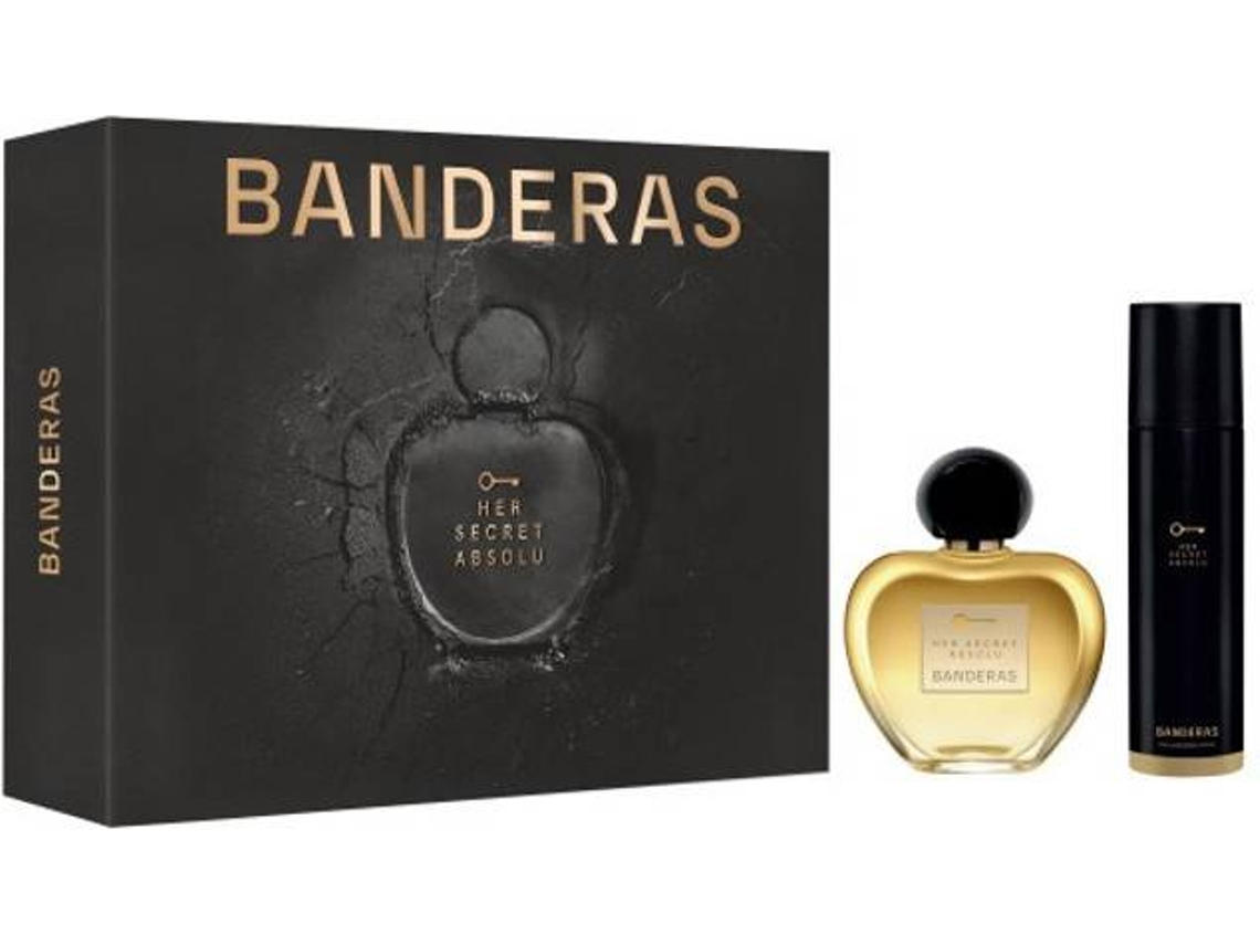 Coffret de Perfume ANTONIO BANDERAS Her Secret Absolut Eau de Parfum (80 ml)