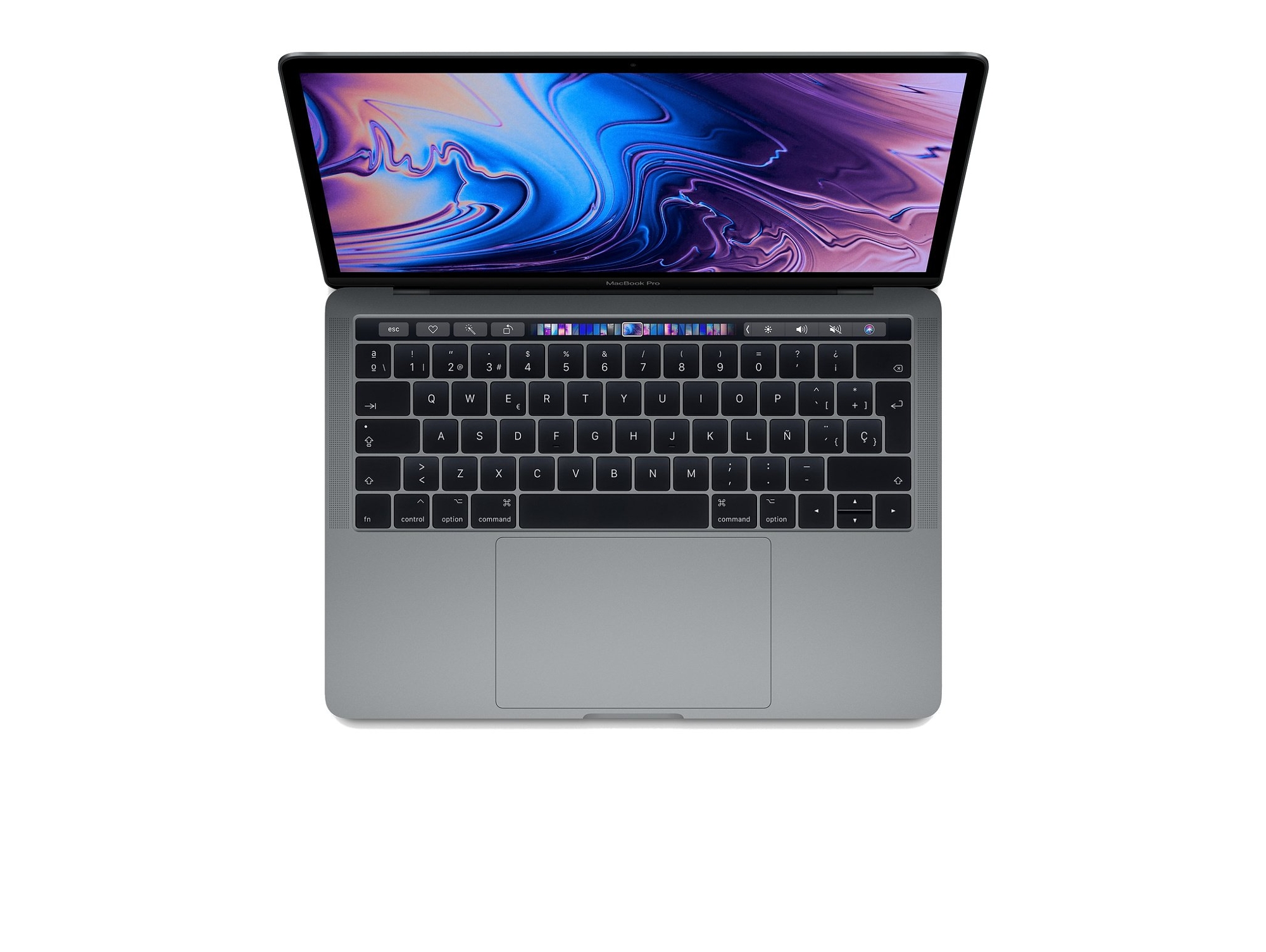 MacBook Pro Pantalla Retina TB APPLE Gris Espacial 2018 (15.4'' - Intel Core i7 - RAM: 16 GB - 256 GB SSD - AMD Radeon Pro 555X)