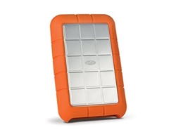 Disco HDD Externo LACIE Rugged Triple (Naranja - 1 TB - USB 3.0)
