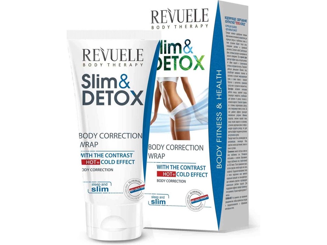 Gel Modelador REVUELE Slim &amp; Detox Efeito Caliente y Frio (200 ml)
