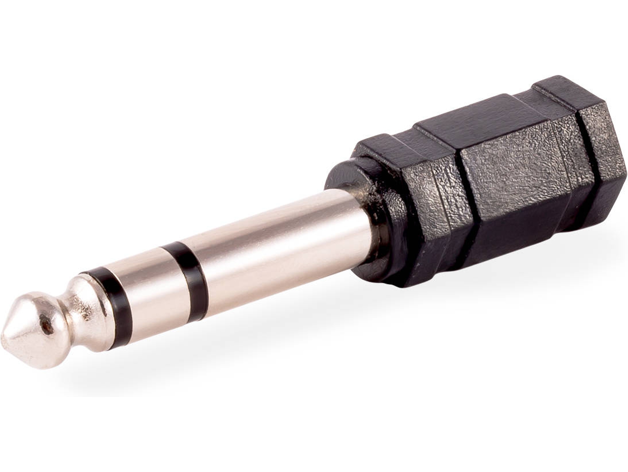 Adaptador Audio MITSAI Jack 6.35mm (Macho) - 3.5mm (Hembra)