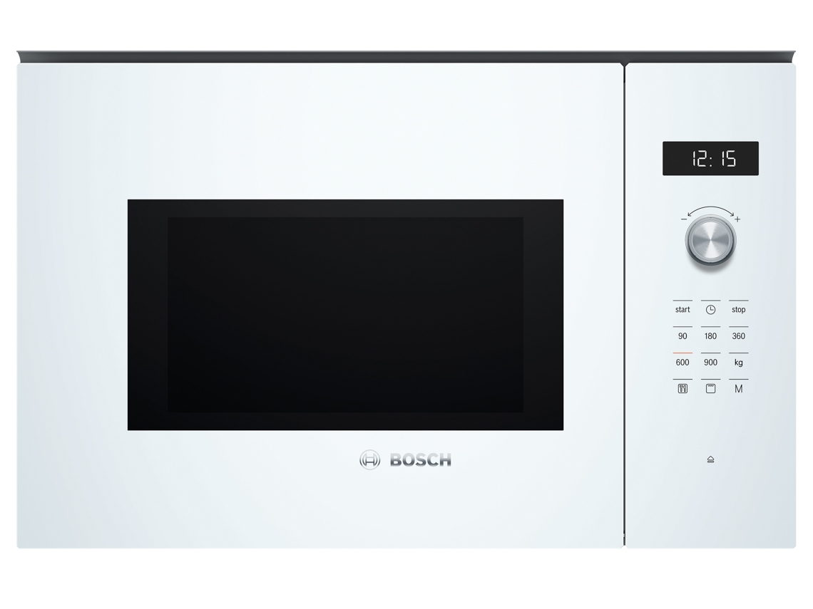 Microondas Integrable BOSCH BEL554MW0 (25 L - Con grill - Blanco)
