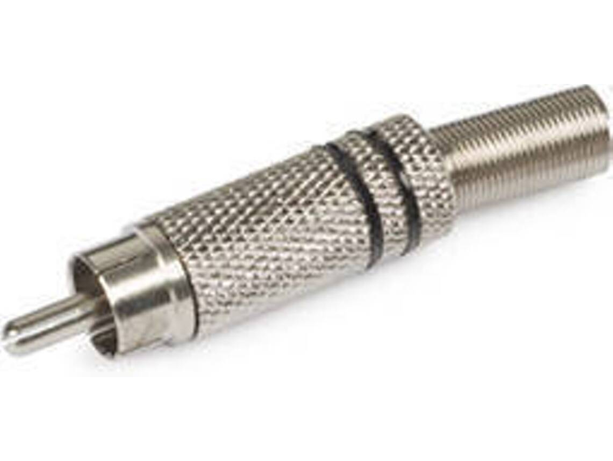 Conector Áudio FONESTAR 7240-NE (RCA - Macho-Macho)