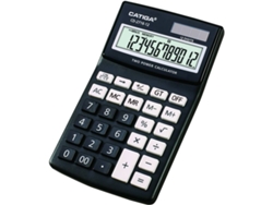 Calculadora Básica de secretaria CATIGA CD-2716-12RP-BK