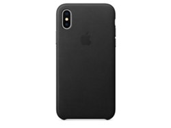 Carcasa APPLE iPhone X Leather Negro