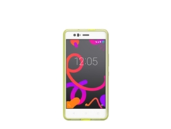 Carcasa BQ Aquaris M5.5 Gummy Amarillo