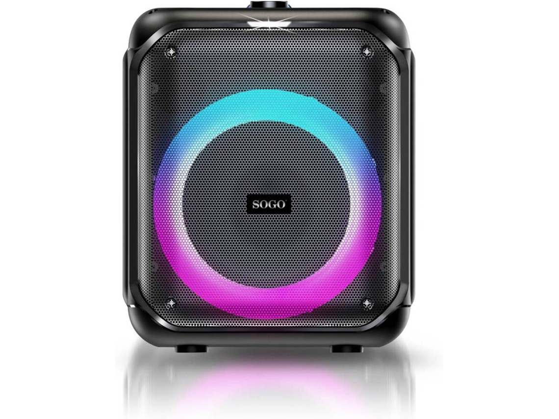 Altavoz Bluetooth SOGO ALT-SS-8782 (Autonomía: Hasta 4 h - Negro)  
