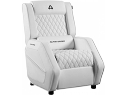 Sillón para Juegos ALPHA GAMER Terion (Blanco y Negro)