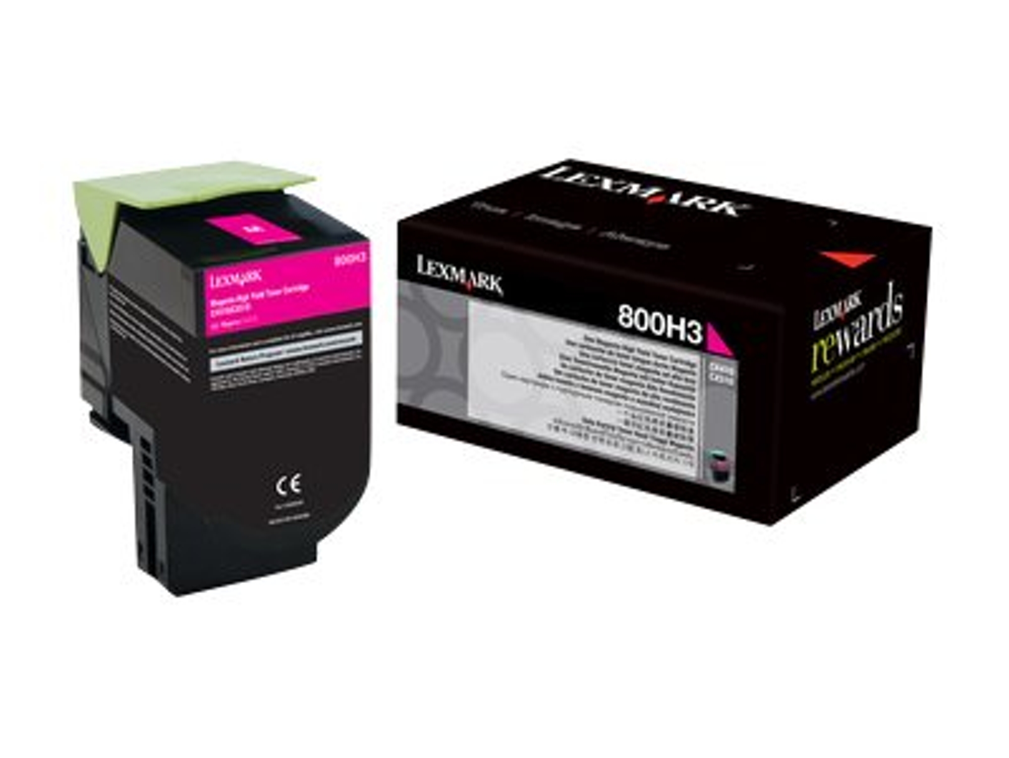 Cartucho de tóner LEXMARK 80C0H10