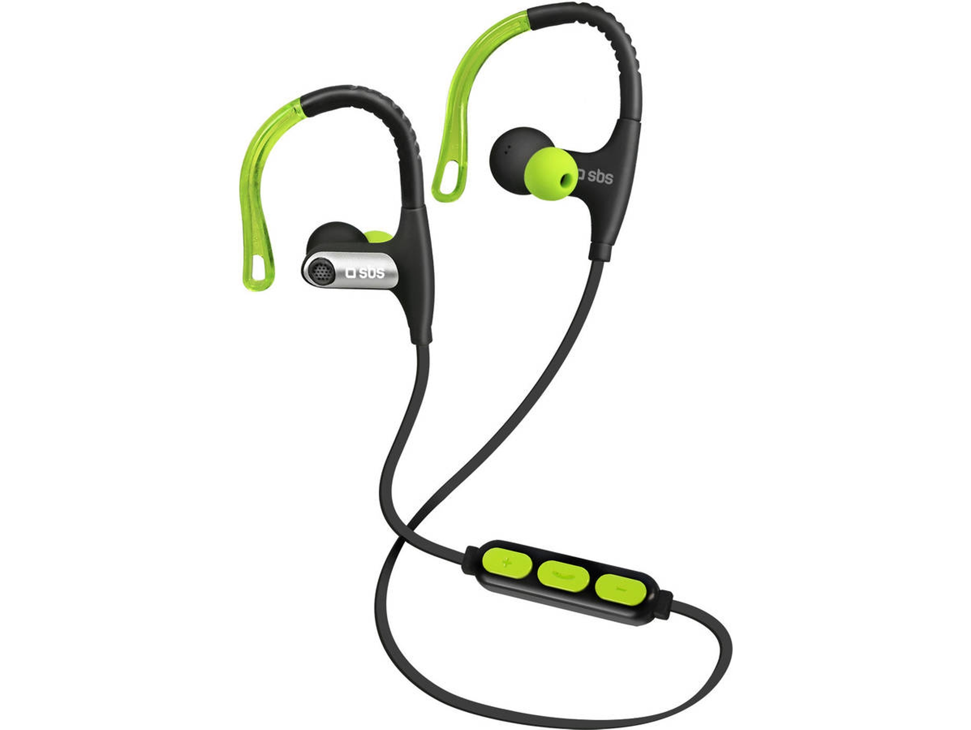 Auriculares Bluetooth SBS Bluetooth 4.2 (In Ear - Verde)
