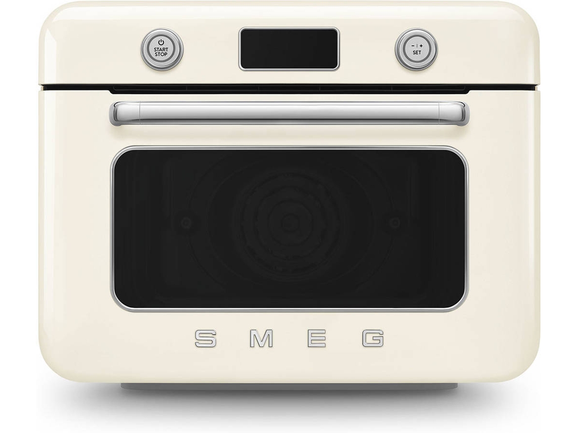 Horno a vapor SMEG COF01CREU Anni 50 (30 L - 1800 W - Crema)