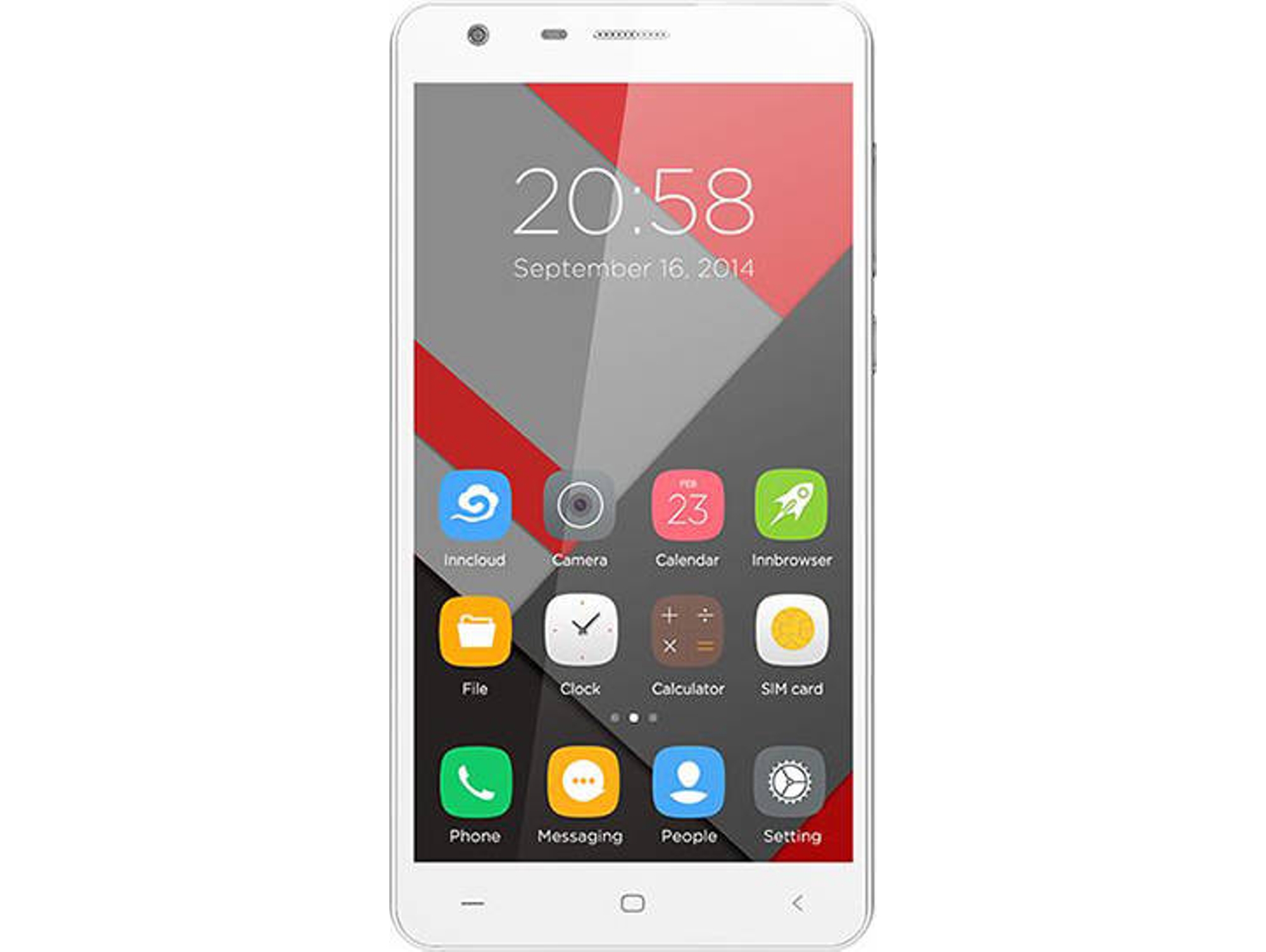 Smartphone INNJOO Note (5.5'' - 1 GB - 16 GB - Blanco)