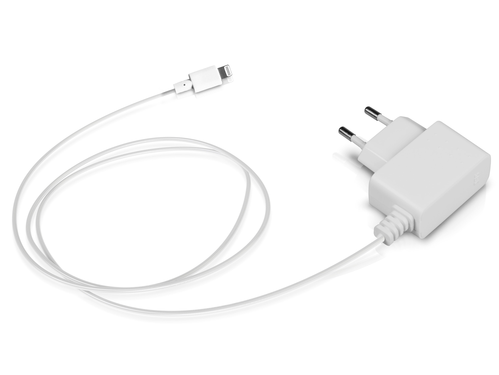 Cargador Adaptador de Corriente SBS para APPLE iPhone 5 Blanco