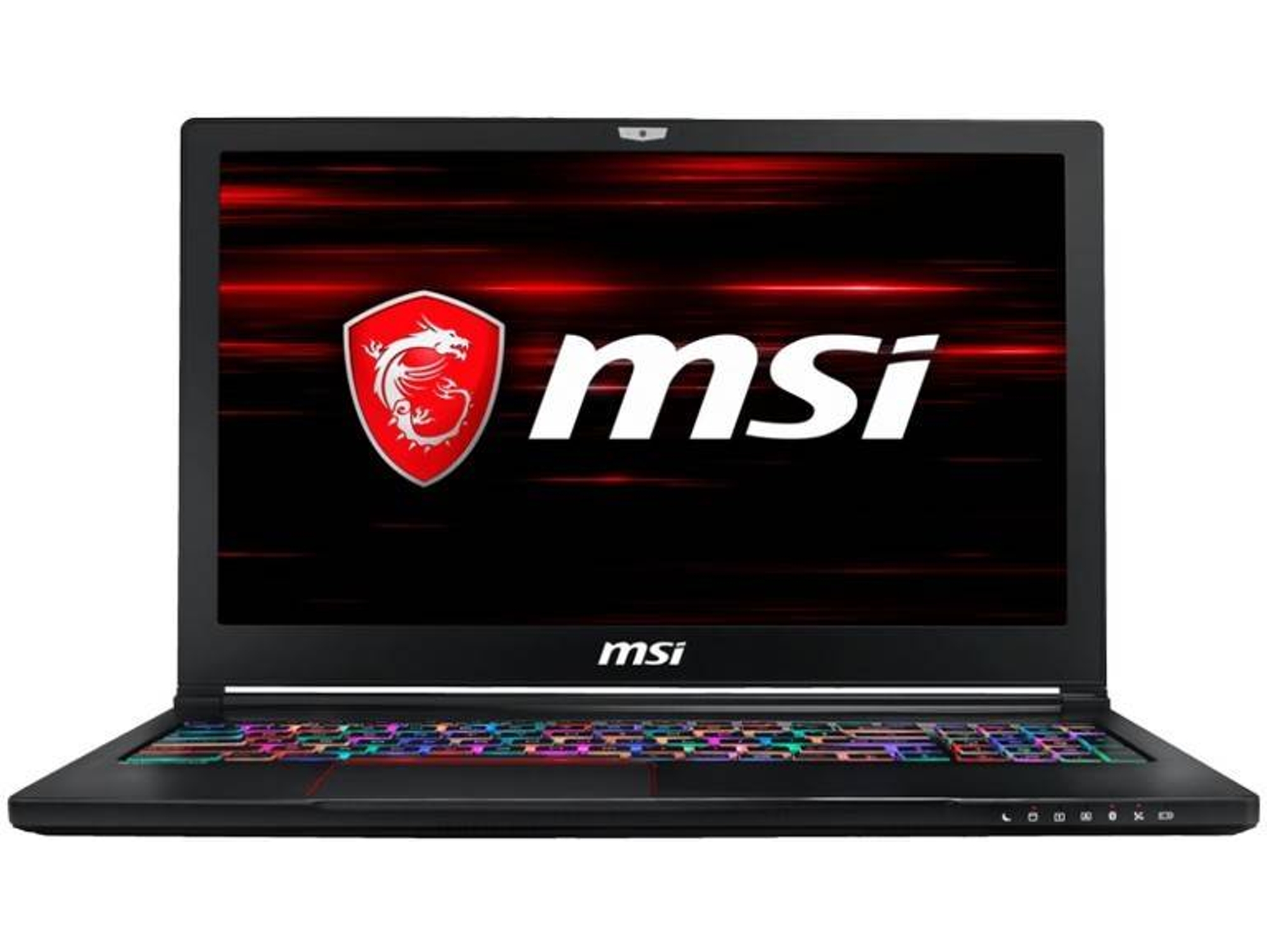 Portátil Gaming MSI GS63 Stealth 8RD-023ES (Intel Core i7-8750H - NVIDIA GeForce GTX 1050 Ti - RAM: 16 GB - 1 TB HDD + 256 GB SSD - 15'')
