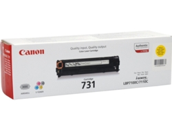 Cartucho de tóner Original CANON 731 Amarillo  para i-SENSYS LBP7100Cn, LBP7110Cw, MF623Cn, MF628Cw, MF8230Cn, MF8280Cw